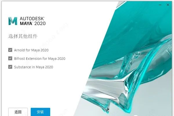 MAYA2020软件安装教程+MAYA动画建模中文安装包下载