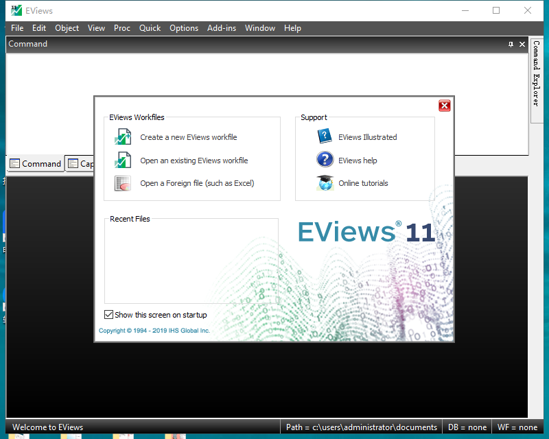 Eviews11软件安装教程+计量经济学中文安装包下载-图片16