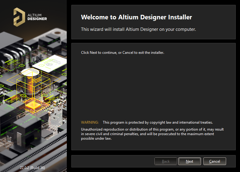 AD22软件安装教程+Altium Designer22中文安装包下载-图片2