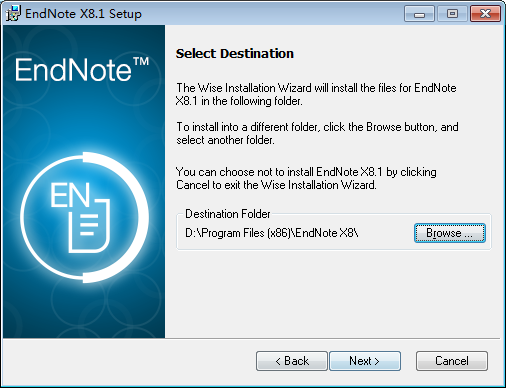 EndNote X8软件安装教程+文献管理中文安装包下载-图片7
