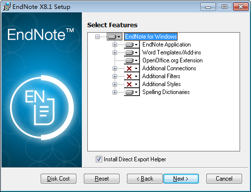 EndNote X8软件安装教程+文献管理中文安装包下载-图片8