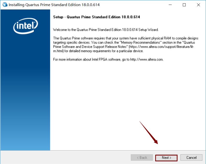 Quartus II 18.0软件安装教程+FPGA开发中文安装包下载-图片6