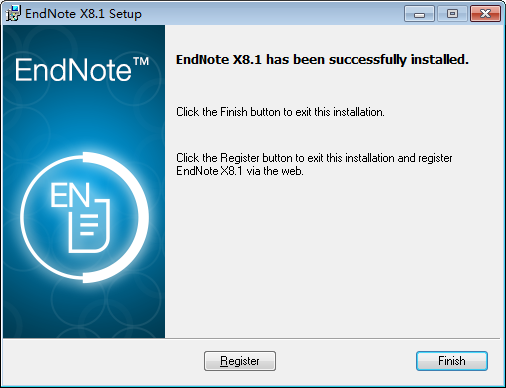 EndNote X8软件安装教程+文献管理中文安装包下载-图片10
