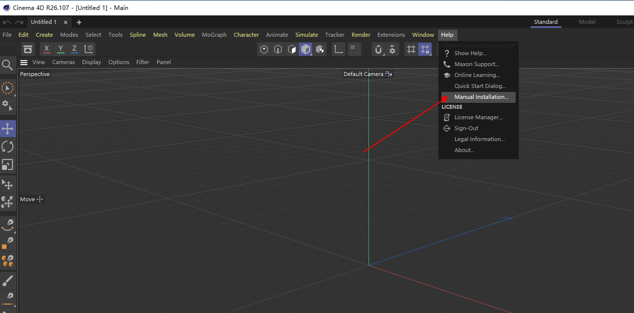 C4D R21软件安装教程+Cinema 4D中文安装包下载